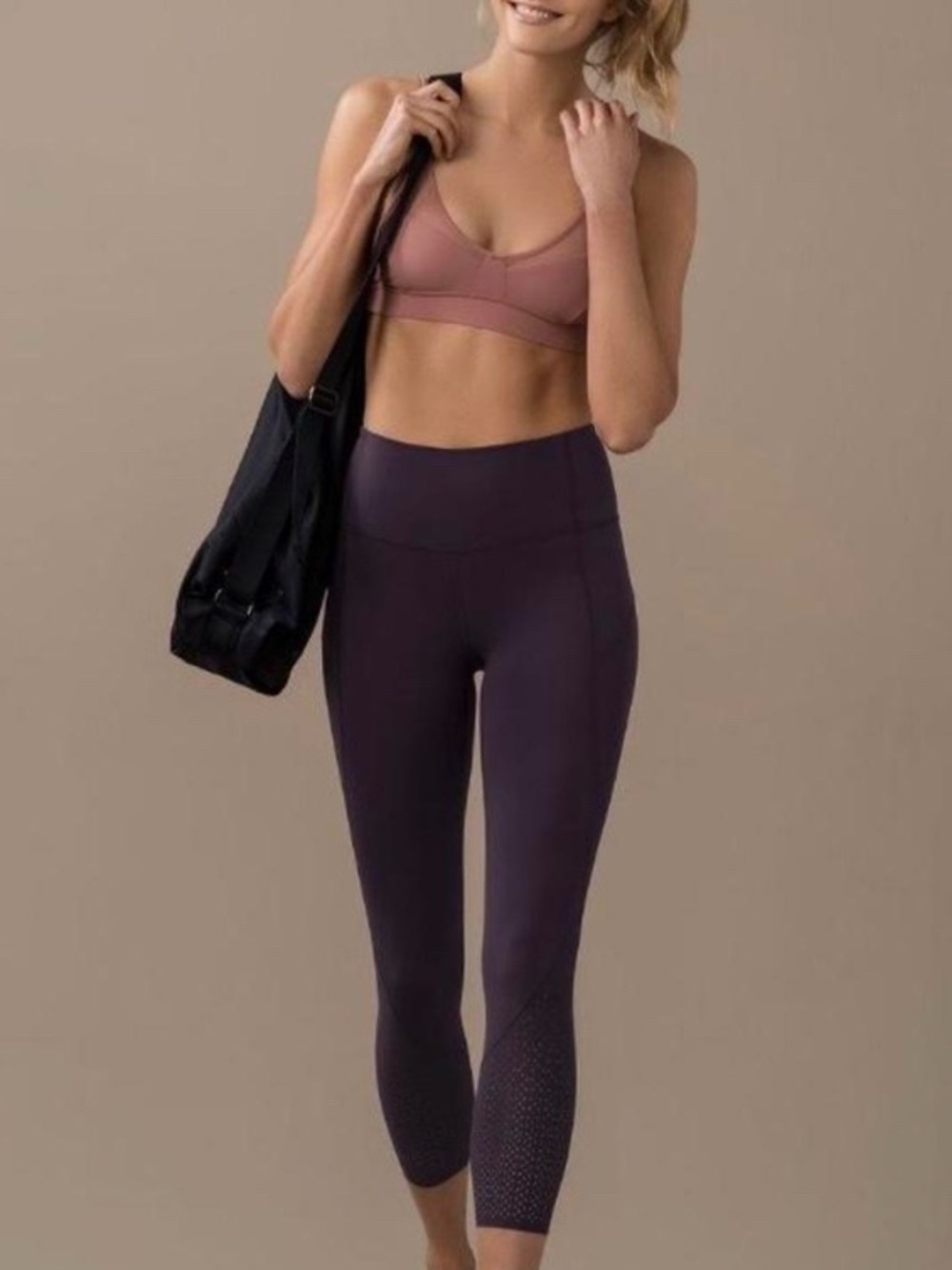 lululemon athletica Plum High-Rise Capri Leggings